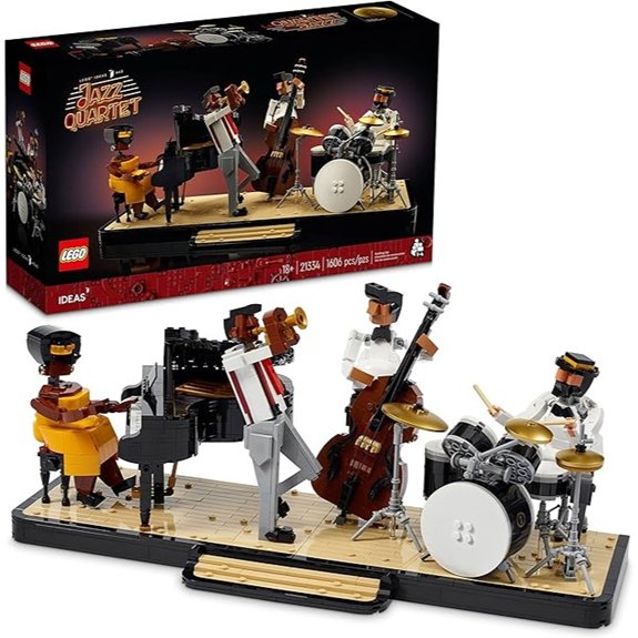 LEGO Ideas Jazz Quartet Building Set (21334)