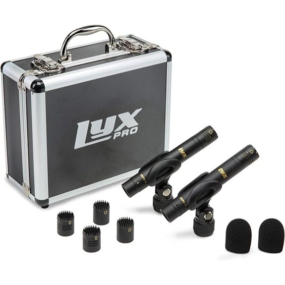 LyxPro Pencil Condenser Microphone Set with Capsules