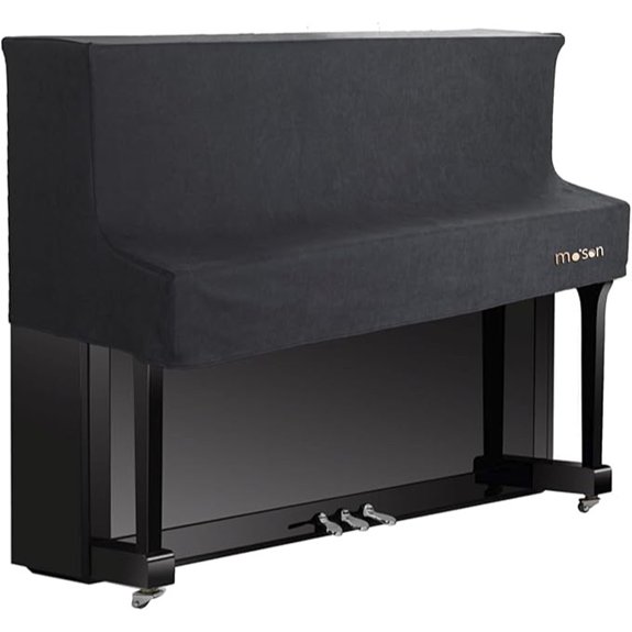 Mooson Upright Piano Cover Cloth (Dust Cover)