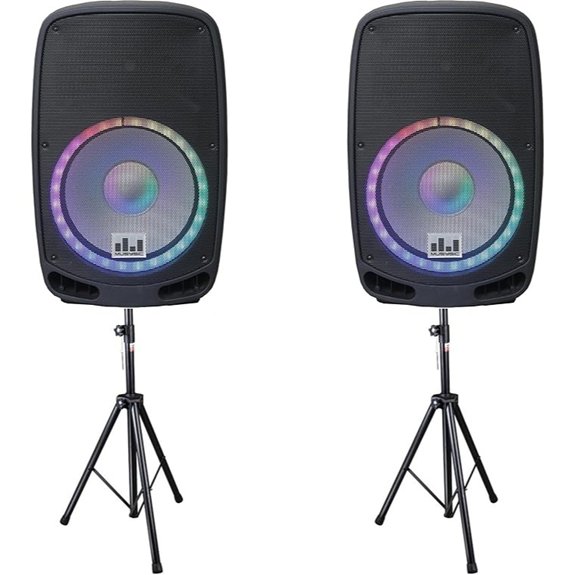 MUSYSIC 15 Bluetooth PA Studio Speaker 4000W