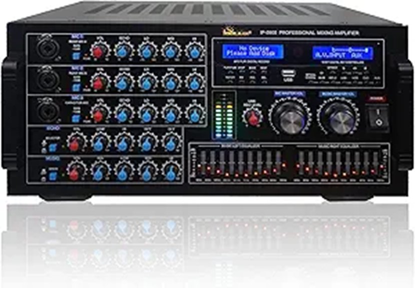 IDOLmain IP-5900 Pro Karaoke Mixing Amplifier
