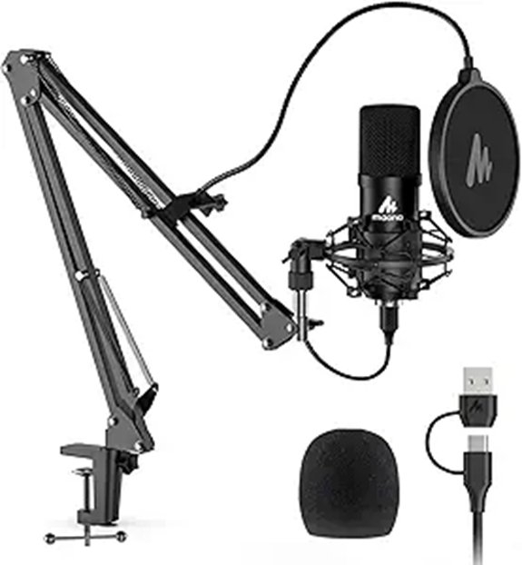 MAONO USB Microphone Kit for Recording (AU-A04)