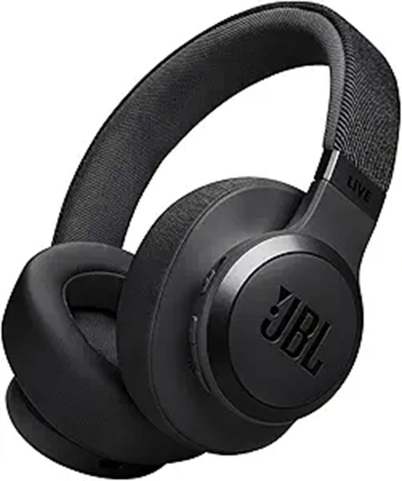 JBL Live 770NC Wireless ANC Headphones (Black)