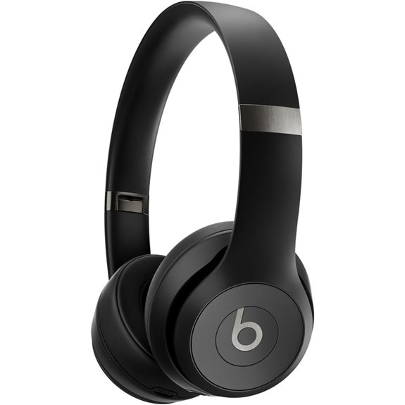 Beats Solo 4 Wireless On-Ear Headphones (Matte Black)