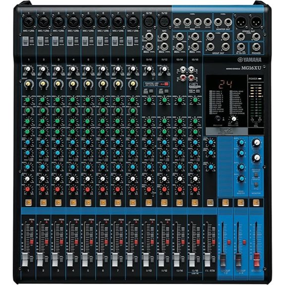 Yamaha MG16XU 16-Input 6-Bus Mixer with Effects