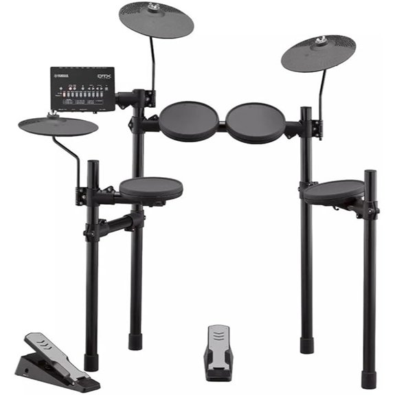 Yamaha DTX402K Electronic Drum Set with Sounds